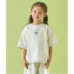 tシャツ 「セットアップ可能」「カイテキ天竺」配色ステッチTシャツ キッズ 子供服 男の子 女の子