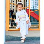 浴衣 柄アソート・簡単着付け♪セパレート浴衣(帯2枚セット) キッズ 子供 女の子