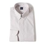 ショッピングストライプ シャツ コットン オルタネイトストライプ タブカラーシャツ メンズ