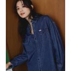 ブラウス シャツ 「別注」Lee / ルーズ フィット シャツ レディース