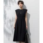 ワンピース 「吸水速乾/UVカット/接触冷感/洗える」ストレッチジョーゼット ワンピース