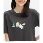 tシャツ 「ＵＶカット」ムーミン／半袖Ｔシャツ レディース