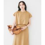 ワンピース 「洗える／夏ワンピ／2WAY」ジャージワンピース