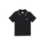 ショッピング半袖トップス プリント ロゴ ポロシャツ  キッズ ポロシャツ コットンピケ プリントロゴ キッズ 子供服 男の子