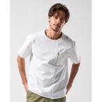 tシャツ 「LEON×B'2nd×wjk」cool touch zip-eco leather pocket S/S メンズ