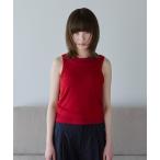 タンクトップ ノースリーブ layered color tank/レイヤードカラータンク レディース