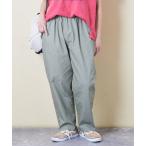 パンツ ストレッチツイルアンクルパンツ レディース