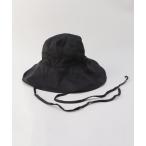 帽子 ハット Wpc. UVカット接触冷感つば広ハット BK レディース