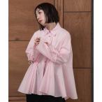 ブラウス シャツ flare sleeve arrange shirt / フレアスリーブアレンジシャツ レディース