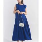 ワンピース ノースリーブティアードカットワンピース