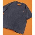 tシャツ UNIVERSAL OVERALL/ユニバーサルオーバーオール 別注 フェード加工 ワークポケット TEE メンズ