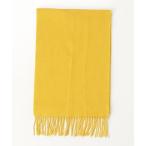 「DANTON」 マフラー ONE SIZE イエロー レディース