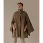 「ETRE TOKYO」 ニットポンチョ FREE ブラウン レディース