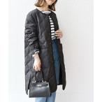 ショッピングダウンコート 「TAION」 ダウンコート MEDIUM ブラック レディース