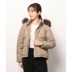 「green label relaxing」 ダウンジャケット 42 ベージュ レディース