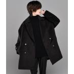 「ADRER」 ピーコート X-SMALL ブラック メンズ
