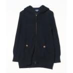 「BURBERRY」 ニットカーディガン 38 ネイビー レディース