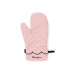 キッチン スカラップ ミトン ピンク