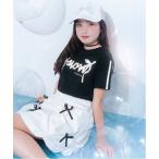tシャツ 「ニコプチ・Cuugal掲載」「接触冷感」リボンロゴTシャツ キッズ 子供服 女の子