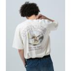 tシャツ ヴィンテージライクプリント半袖Tシャツ メンズ