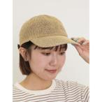帽子 ハット 「消臭効果」雑材キャップ レディース