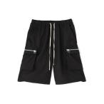 カーゴパンツ 「WEB&DEPOT限定」DankeSchon/ダンケシェーン/POLY TWILL ZIP CARGO SHORTS メンズ レディー