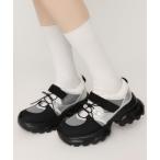 スニーカー OPEN LACE UP SNEAKER オープン レースアップ スニーカー レディース