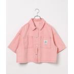 ブラウス シャツ BIGデニムショート5分袖シャツ 493055 レディース