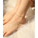 アンクレット 「金属アレルギー対応」 ハートチェーン アンクレット / サージカルステンレス316L レディース