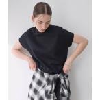 tシャツ 2025年春夏「接触冷感」モックネックTシャツ レディース
