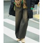 ショッピングジョンブル ジーンズ デニム デニムパンツ ワイドデニムパンツ レディース