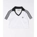 tシャツ adidas アディダス W V-NECK POLO ショートスリーブ JD2608 WHITE レディース