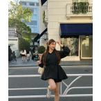 ワンピース バルーンブラウスOP