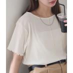tシャツ ベロアチュールハーフスリーブメロウT レディース