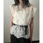 tシャツ レースフレンチTシャツ レディース