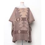 [Deuxieme Classe] вязаный пончо FREE Brown женский 