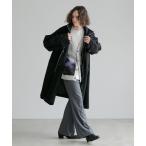 [HARE] пальто с отложным воротником SMALL черный мужской 