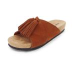 「Minnetonka」 フラットサンダル 6 ブラウン レディース
