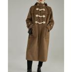 「Fano Studios」 ダッフルコート L ブラウン レディース