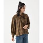 ブラウス シャツ ボウタイ ブラウス（S〜M） レディース