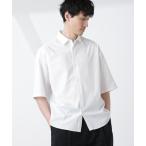 シャツ 「大人のワイドシャツ」レギュラーカラー 半袖 メンズ