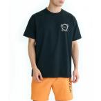 ショッピングラッシュガード メンズ ラッシュガード RVCA メンズ CHAIN RELEASE SFST サーフTシャツ 「2025年夏モデル」/ルーカ水陸両用吸水速乾UVバックプリン