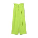 パンツ セルロースツイル ハイウエストテーパードパンツ レディース