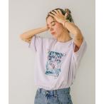 tシャツ フォトプリントワイドT レディース