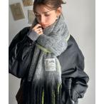  muffler палантин [JaVa Java сотрудничество ] мягкий теплый. распределение цвета объем muffler женский 
