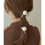 ヘアクリップ ビッグ パール セット ヘアー クリップ