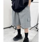 スウェットパンツ ジャージ スウェットカーゴハーフパンツ レディース メンズ