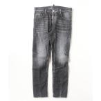 ショッピングディースクエアード ジーンズ Tidy Biker Jean Black Brushed Steel Wash/0242 メンズ レディース