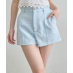 パンツ 「shell Collection」シェル柄 ショートパンツ レディース