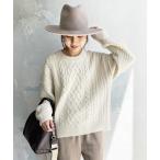 「Spick & Span」 長袖ニット FREE アイボリー レディース